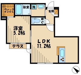 Wisteriaの物件間取画像